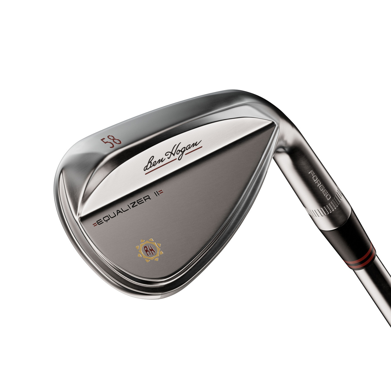 Ben Hogan Equalizer II wedge in chrome, hero view